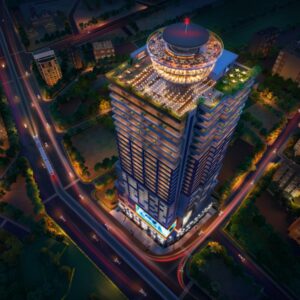 "Office Spaces in Platinum 9 Wakad Building Elevation"Wakad Pune