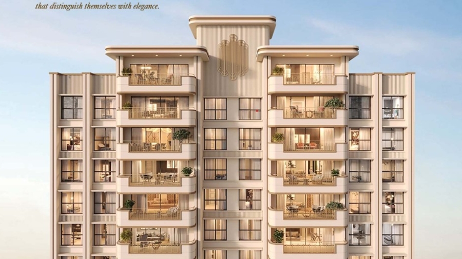 Lodha Sylvan Hinjewadi Phase 3 luxury high rise tower exterior elevation view